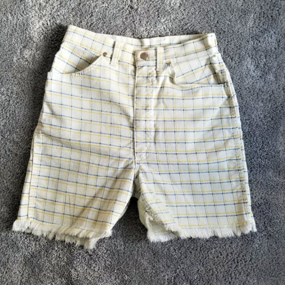 Vintage 70s Wrangler Misses Denim Shorts